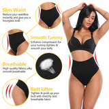 Sexy Women’s Shapewear Bodysuit - High Waist Tummy Control Seamless Strapless Slimming Panty Briefs (Black, S-3XL)