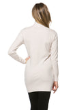 HH-4704 Women's Zip-Up Long Sleeve Cardigan