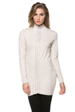 HH-4704 Women's Zip-Up Long Sleeve Cardigan