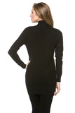 HH-4704 Women's Zip-Up Long Sleeve Cardigan