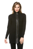 HH-4704 Women's Zip-Up Long Sleeve Cardigan