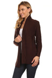 HMT-4001 Women's Knit Open Front Cardigan
