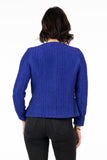 HME-4623 Women's Crinkle Zip-Up Closure Cardigan Jacket