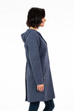 HMT-5120 Women's Hooded Thick Knit Cardigan with Pockets