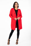 HMT-5120 Women's Hooded Thick Knit Cardigan with Pockets