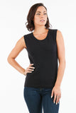 HMT-5124 Women's 2pcs Set Knit Cardigan and Sleeveless Top