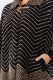 HMT-5214 Women's Fuzzy Knit Cardigan Coat with Pockets