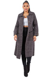HMT-8806 Women's Thick Knit Cardigan Coat with Pockets One Size