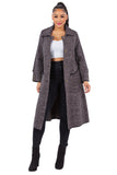 HMT-8806 Women's Thick Knit Cardigan Coat with Pockets One Size