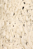 HS-1331 Women's Ivory Knit Chunky Cardigan Vest