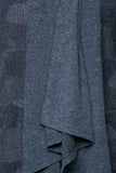 HW-3252 Women's Geometric Print Drapped Neck Cardigan