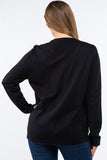 RED-12 Women's 2pc Set Embellished Cardigan with Sleeveless Top