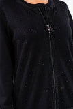 RED-12 Women's 2pc Set Embellished Cardigan with Sleeveless Top