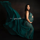 Maternity Silk  Dress Photography