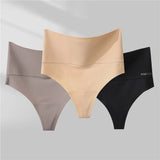 5Pcs High Waist Seamless Bodyshaper Thong Panties | Anti-Bacterial G-String Women's Shapewear Lingerie