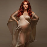 Maternity Silk  Dress Photography