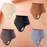 5Pcs High Waist Seamless Bodyshaper Thong Panties | Anti-Bacterial G-String Women's Shapewear Lingerie