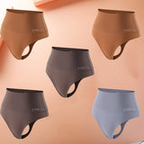 5Pcs High Waist Seamless Bodyshaper Thong Panties | Anti-Bacterial G-String Women's Shapewear Lingerie