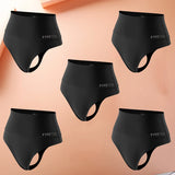 5Pcs High Waist Seamless Bodyshaper Thong Panties | Anti-Bacterial G-String Women's Shapewear Lingerie