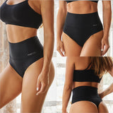 5Pcs High Waist Seamless Bodyshaper Thong Panties | Anti-Bacterial G-String Women's Shapewear Lingerie