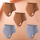 5Pcs High Waist Seamless Bodyshaper Thong Panties | Anti-Bacterial G-String Women's Shapewear Lingerie