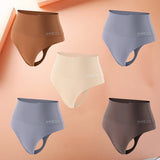 5Pcs High Waist Seamless Bodyshaper Thong Panties | Anti-Bacterial G-String Women's Shapewear Lingerie