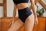 5Pcs High Waist Seamless Bodyshaper Thong Panties | Anti-Bacterial G-String Women's Shapewear Lingerie