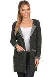 HMT-3993Long Sleeve Cardigan