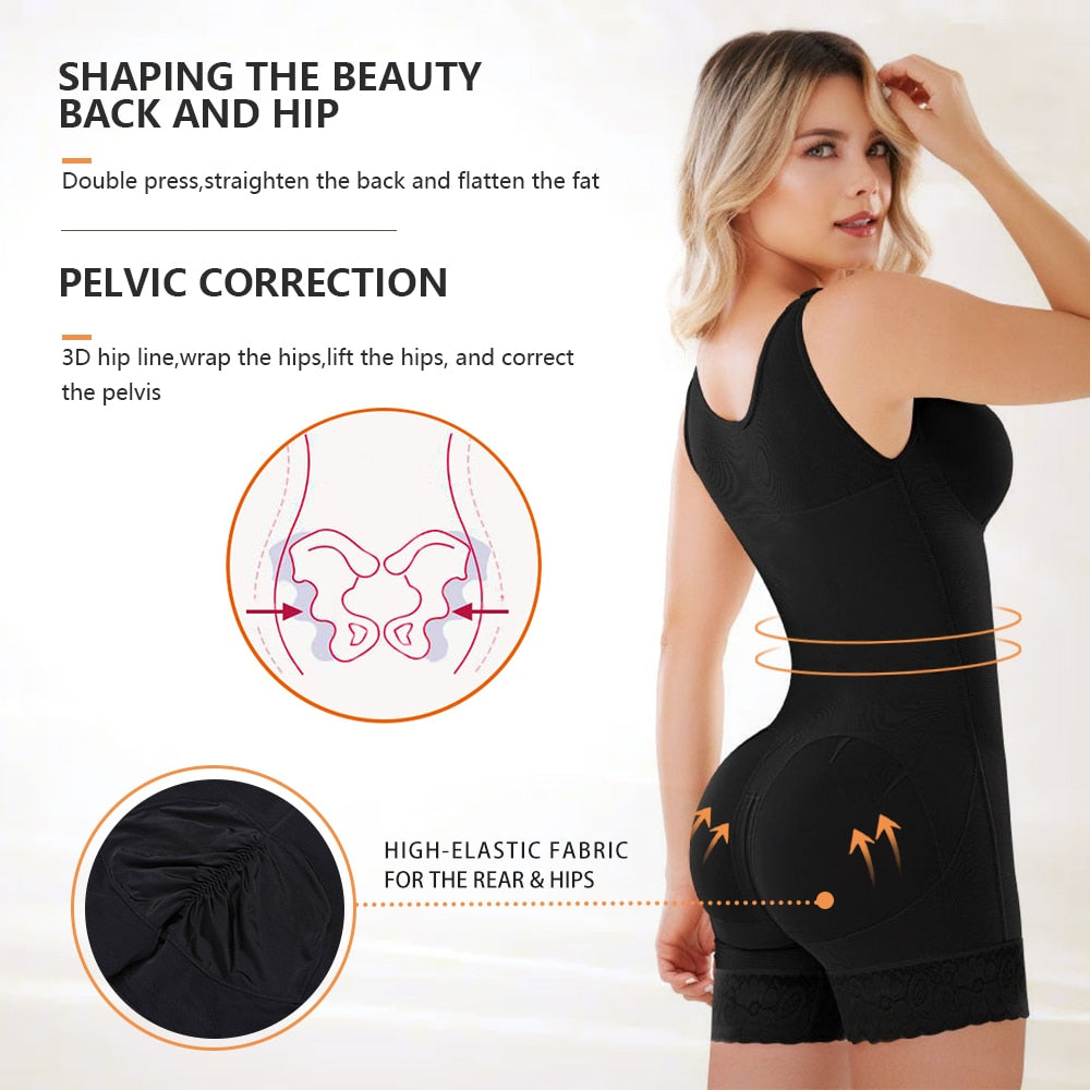 Full Body Suit Compression Faja Shapewear – ShopWayMore
