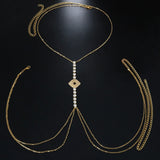 Body Necklace Bra Chain Eye