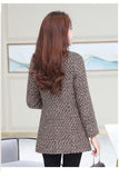 Elegant Wool Blends Women Winter Coat