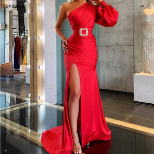 Long Formal Prom Dress With Slit