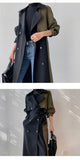 Belted Trench Long Coat