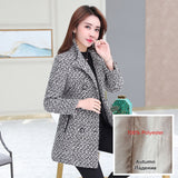 Elegant Wool Blends Women Winter Coat