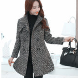Elegant Wool Blends Winter Coat