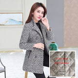 Elegant Wool Blends Women Winter Coat