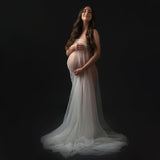 Maternity Pearl Mesh for Photo Shoot