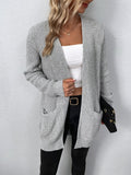 Casual Cardigan Sweater with Pockets