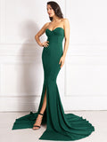 Long Maxi Dress with Side Slit