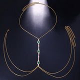 Body Necklace Bra Chain