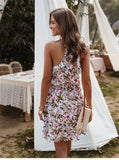 Floral Short Summer Dress