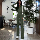 Casual Solid Jumpsuit