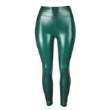Faux Leather Stretchy Legging Pants