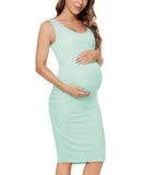 Maternity comfy dress solid and in print