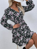 Floral Short Spring Dress