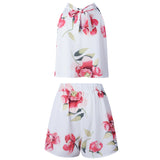 Women's Casual Flower Skirt Set - ShopWayMore